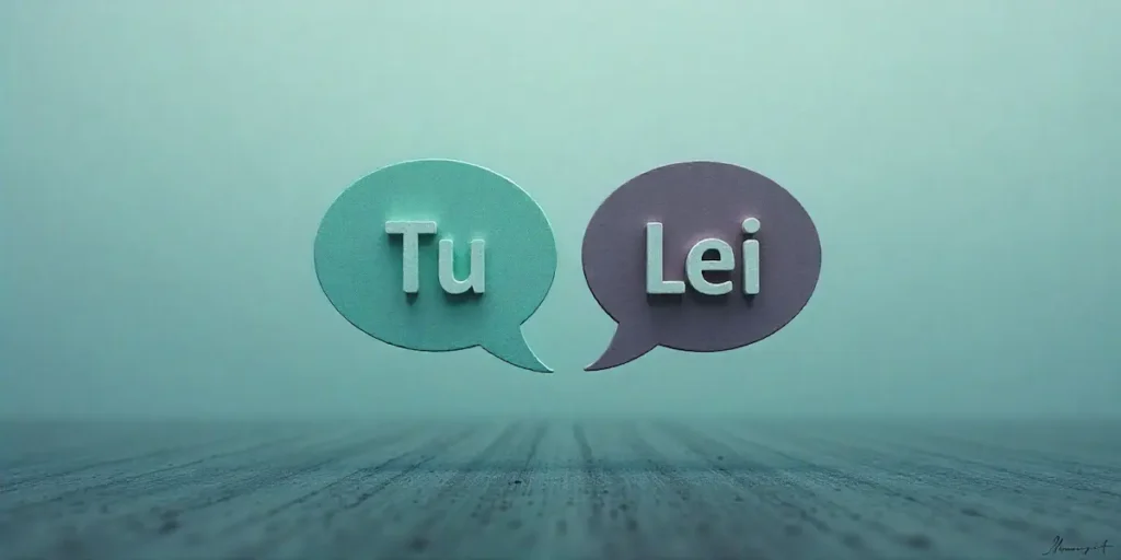 Differenza tra tu e lei