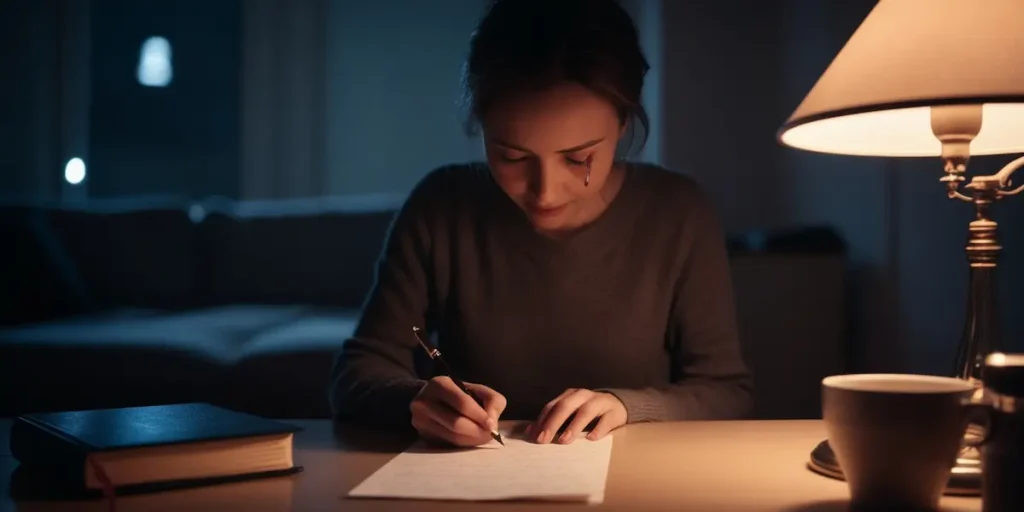 lettera di addio dopo una pausa di riflessione