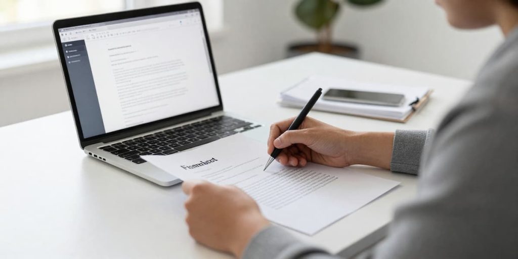 lettera di reclamo lavoro