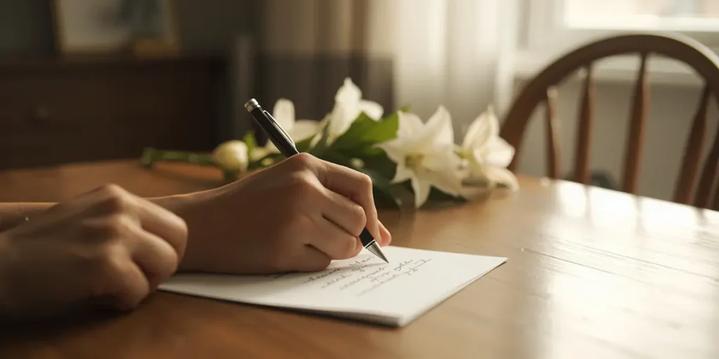 ringraziamenti lutto