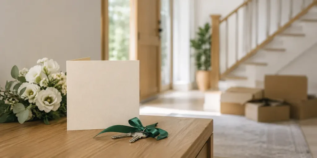 auguri formali per la nuova casa