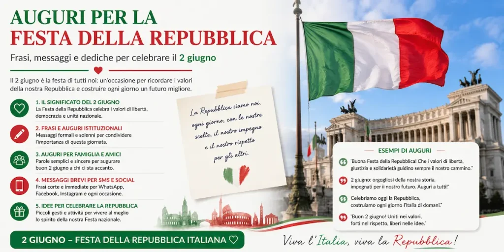 auguri festa della repubblica