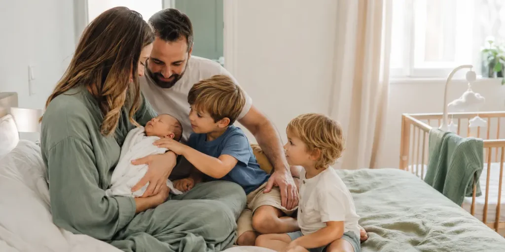 auguri per il secondo o terzo figlio