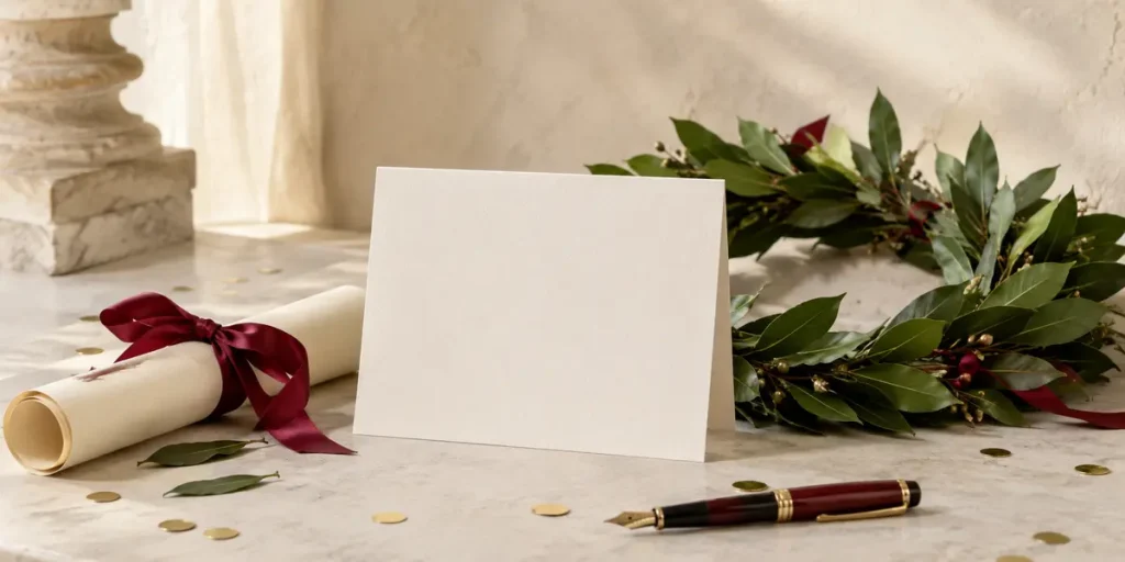 biglietto auguri laurea