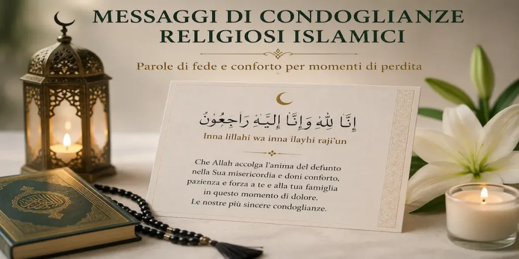 condoglianze islamiche