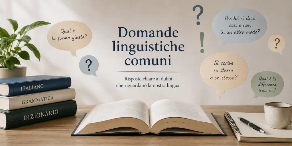 domande linguistiche comuni