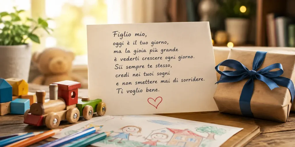 frasi di auguri per i figli