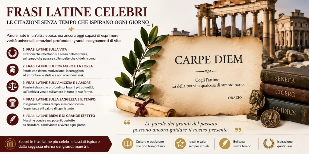 frasi latine celebri