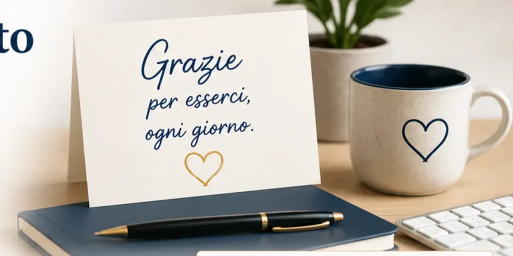 lettera di ringraziamento a un collega