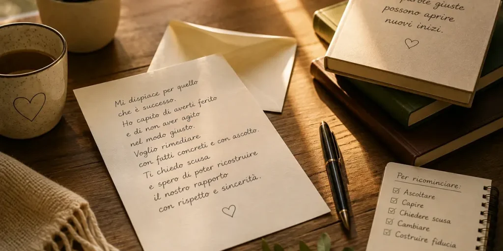 lettera di scuse alla famiglia