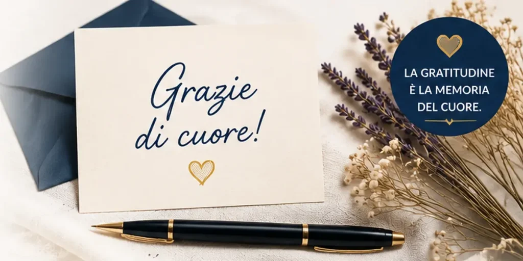 lettere di ringraziamento per supporto