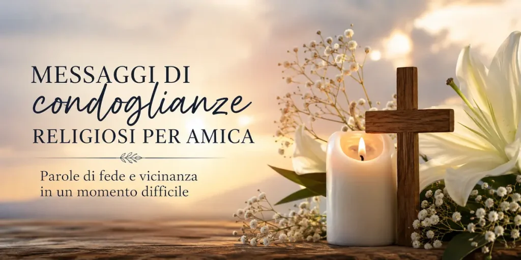 messaggi di condoglianze religiosi per un'amica