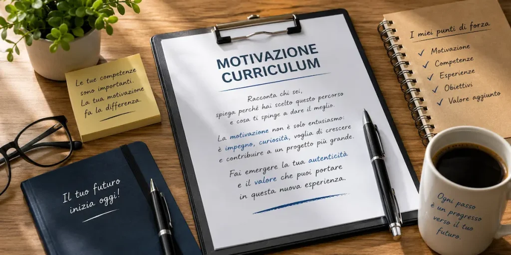 motivazione curriculum