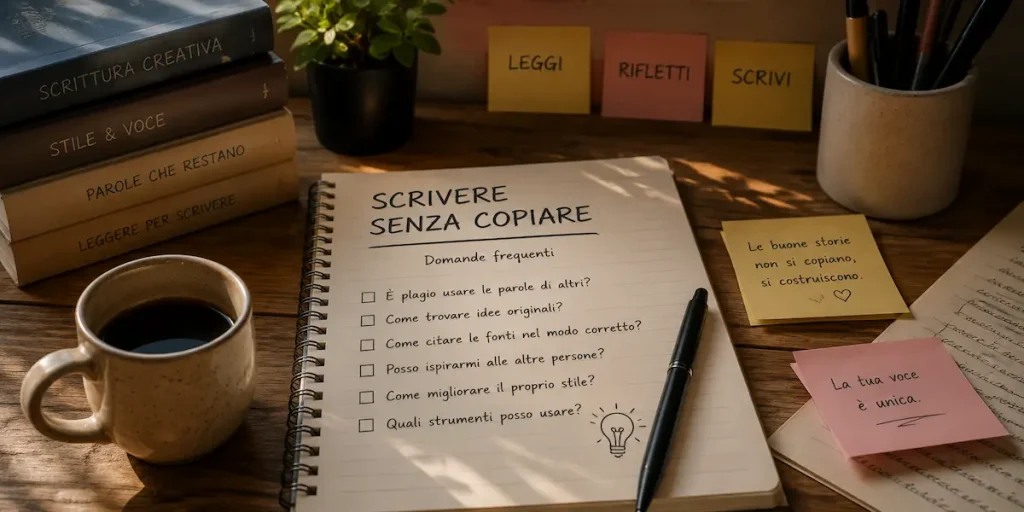 come scrivere senza copiare