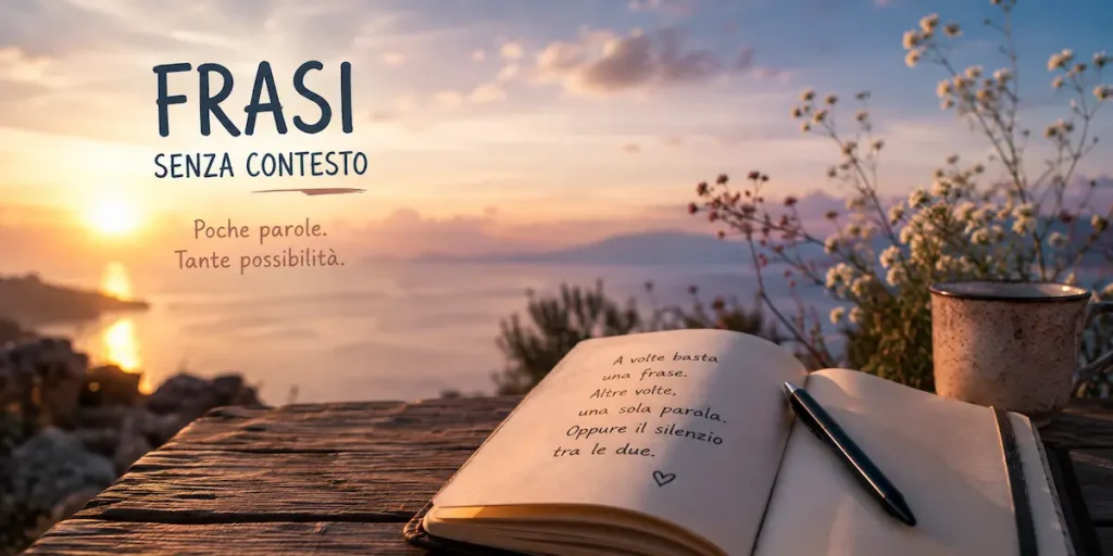 frasi senza contesto